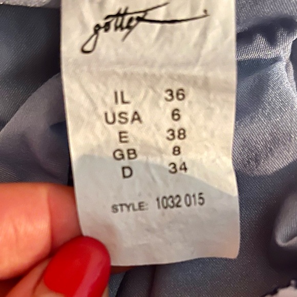 Flattering Halter one piece bathing suit has more life to swim. High cut leg 4 - Picture 6 of 6